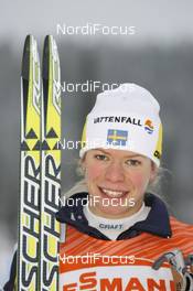 30.11.2007, Kuusamo, Finland (FIN): Maria Rydqvist (SWE)  - FIS world cup cross-country, individual sprint, training, portrait, Kuusamo (FIN). www.nordicfocus.com. c Felgenhauer/NordicFocus. Every downloaded picture is fee-liable.