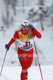 01.12.2007, Kuusamo, Finland (FIN): Ola Vigen Hattestad (NOR)  - FIS world cup cross-country, individual sprint, Kuusamo (FIN). www.nordicfocus.com. c Felgenhauer/NordicFocus. Every downloaded picture is fee-liable.