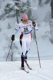 01.12.2007, Kuusamo, Finland (FIN): Piret Pormeister (EST)  - FIS world cup cross-country, individual sprint, Kuusamo (FIN). www.nordicfocus.com. c Felgenhauer/NordicFocus. Every downloaded picture is fee-liable.
