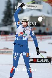 01.12.2007, Kuusamo, Finland (FIN): Petra Majdic (SLO), emotion - FIS world cup cross-country, individual sprint, Kuusamo (FIN). www.nordicfocus.com. c Felgenhauer/NordicFocus. Every downloaded picture is fee-liable.