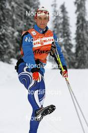 29.11.2007, Kuusamo, Finland (FIN): Fulvio Scola (ITA)  - FIS world cup cross-country, individual sprint, training, Kuusamo (FIN). www.nordicfocus.com. c Felgenhauer/NordicFocus. Every downloaded picture is fee-liable.