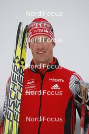 30.11.2007, Kuusamo, Finland (FIN): Thomas Diezig (SUI)  - FIS world cup cross-country, individual sprint, training, portrait, Kuusamo (FIN). www.nordicfocus.com. c Felgenhauer/NordicFocus. Every downloaded picture is fee-liable.