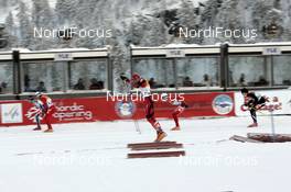 01.12.2007, Kuusamo, Finland (FIN): Peter von Allmen (SUI), start, feature - FIS world cup cross-country, individual sprint, Kuusamo (FIN). www.nordicfocus.com. c Felgenhauer/NordicFocus. Every downloaded picture is fee-liable.