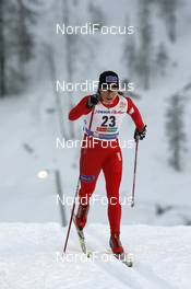 01.12.2007, Kuusamo, Finland (FIN): Astrid Jacobsen (NOR)  - FIS world cup cross-country, individual sprint, Kuusamo (FIN). www.nordicfocus.com. c Felgenhauer/NordicFocus. Every downloaded picture is fee-liable.