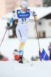 08.12.2007, Davos (SUI): Charlotte Kalla (SWE) - FIS World Cup cross-country, 10km women - Davos (SUI). www.nordicfocus.com. c Manzoni/NordicFocus. Every downloaded picture is fee-liable.