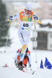 08.12.2007, Davos (SUI): Johan Olsson (SWE) - FIS World Cup cross-country, 15km men - Davos (SUI). www.nordicfocus.com. c Manzoni/NordicFocus. Every downloaded picture is fee-liable.