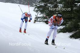 08.12.2007, Davos (SUI): Drew Goldsack (CAN) - FIS World Cup cross-country, 15km men - Davos (SUI). www.nordicfocus.com. c Manzoni/NordicFocus. Every downloaded picture is fee-liable.