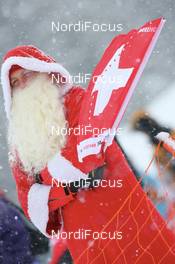 08.12.2007, Davos (SUI): santa claus was here - FIS World Cup cross-country, 15km men - Davos (SUI). www.nordicfocus.com. c Manzoni/NordicFocus. Every downloaded picture is fee-liable.