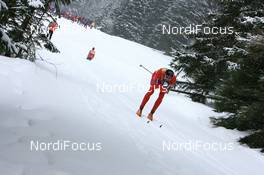 08.12.2007, Davos (SUI): Odd-Bjoern Hjelmeset (NOR) - FIS World Cup cross-country, 15km men - Davos (SUI). www.nordicfocus.com. c Manzoni/NordicFocus. Every downloaded picture is fee-liable.