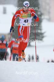 08.12.2007, Davos (SUI): Tor Arne Hetland (NOR) - FIS World Cup cross-country, 15km men - Davos (SUI). www.nordicfocus.com. c Manzoni/NordicFocus. Every downloaded picture is fee-liable.