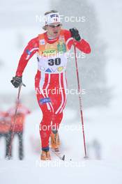 08.12.2007, Davos (SUI): Oystein Pettersen (NOR) - FIS World Cup cross-country, 15km men - Davos (SUI). www.nordicfocus.com. c Manzoni/NordicFocus. Every downloaded picture is fee-liable.