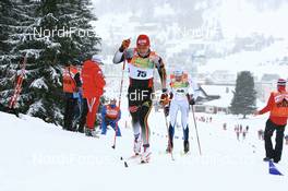 08.12.2007, Davos (SUI): Tobias Angerer (GER) - FIS World Cup cross-country, 15km men - Davos (SUI). www.nordicfocus.com. c Manzoni/NordicFocus. Every downloaded picture is fee-liable.