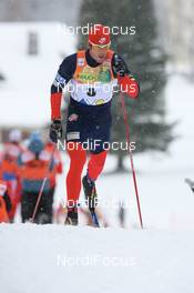 08.12.2007, Davos (SUI): Chris Cook (USA) - FIS World Cup cross-country, 15km men - Davos (SUI). www.nordicfocus.com. c Manzoni/NordicFocus. Every downloaded picture is fee-liable.