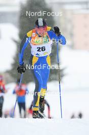08.12.2007, Davos (SUI): Roman Leybyuk (UKR) - FIS World Cup cross-country, 15km men - Davos (SUI). www.nordicfocus.com. c Manzoni/NordicFocus. Every downloaded picture is fee-liable.