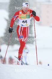 08.12.2007, Davos (SUI): Simen Oestensen (NOR) - FIS World Cup cross-country, 15km men - Davos (SUI). www.nordicfocus.com. c Manzoni/NordicFocus. Every downloaded picture is fee-liable.