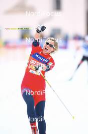 09.12.2007, Davos (SUI): Vibeke W. Skofterud (NOR) - FIS World Cup cross-country, relay women - Davos (SUI). www.nordicfocus.com. c Manzoni/NordicFocus. Every downloaded picture is fee-liable.