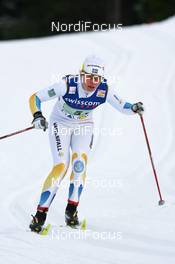 09.12.2007, Davos (SUI): Maria Rydqvist (SWE) - FIS World Cup cross-country, relay women - Davos (SUI). www.nordicfocus.com. c Manzoni/NordicFocus. Every downloaded picture is fee-liable.