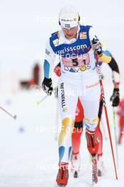 09.12.2007, Davos (SUI): Anna Hansson (SWE) - FIS World Cup cross-country, relay women - Davos (SUI). www.nordicfocus.com. c Manzoni/NordicFocus. Every downloaded picture is fee-liable.