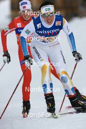 09.12.2007, Davos (SUI): Charlotte Kalla (SWE) - FIS World Cup cross-country, relay women - Davos (SUI). www.nordicfocus.com. c Manzoni/NordicFocus. Every downloaded picture is fee-liable.