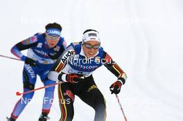 09.12.2007, Davos (SUI): Stefanie Boehler (GER) - FIS World Cup cross-country, relay women - Davos (SUI). www.nordicfocus.com. c Manzoni/NordicFocus. Every downloaded picture is fee-liable.