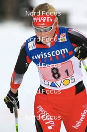 09.12.2007, Davos (SUI): Seraina Mischol (SUI) - FIS World Cup cross-country, relay women - Davos (SUI). www.nordicfocus.com. c Manzoni/NordicFocus. Every downloaded picture is fee-liable.