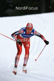 09.12.2007, Davos (SUI): Laurence Rochat (SUI) - FIS World Cup cross-country, relay women - Davos (SUI). www.nordicfocus.com. c Manzoni/NordicFocus. Every downloaded picture is fee-liable.