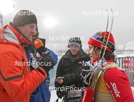 29.12.07, Nove Mesto, Czech Republic (CZE): Marit Bjoergen (NOR), feature - FIS world cup cross-country, tour de ski, 10km women, Nove Mesto (CZE). www.nordicfocus.com. c Hemmersbach/NordicFocus. Every downloaded picture is fee-liable.