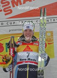 29.12.07, Nove Mesto, Czech Republic (CZE): Charlotte Kalla (SWE)  - FIS world cup cross-country, tour de ski, 10km women, Nove Mesto (CZE). www.nordicfocus.com. c Hemmersbach/NordicFocus. Every downloaded picture is fee-liable.