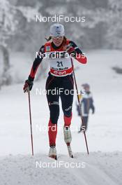 28.12.07, Nove Mesto, Czech Republic (CZE): Caroline Weibel (FRA)  - FIS world cup cross-country, tour de ski, prologue women, Nove Mesto (CZE). www.nordicfocus.com. c Hemmersbach/NordicFocus. Every downloaded picture is fee-liable.