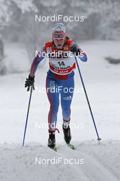 28.12.07, Nove Mesto, Czech Republic (CZE): Diana Sapronova (RUS)  - FIS world cup cross-country, tour de ski, prologue women, Nove Mesto (CZE). www.nordicfocus.com. c Hemmersbach/NordicFocus. Every downloaded picture is fee-liable.