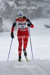 28.12.07, Nove Mesto, Czech Republic (CZE): Elena Antonova (KAZ)  - FIS world cup cross-country, tour de ski, prologue women, Nove Mesto (CZE). www.nordicfocus.com. c Hemmersbach/NordicFocus. Every downloaded picture is fee-liable.
