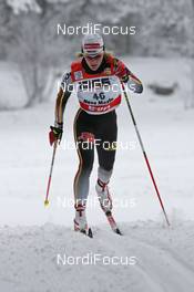 28.12.07, Nove Mesto, Czech Republic (CZE): Claudia Nystad (GER)  - FIS world cup cross-country, tour de ski, prologue women, Nove Mesto (CZE). www.nordicfocus.com. c Hemmersbach/NordicFocus. Every downloaded picture is fee-liable.