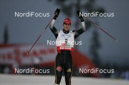 30.11.2007, Kuusamo, Finland (FIN): Winner Ronny Ackermann (GER) - FIS world cup nordic combined, individual gundersen, Kuusamo (FIN). www.nordicfocus.com. c Furtner/NordicFocus. Every downloaded picture is fee-liable.