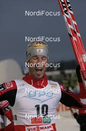30.11.2007, Kuusamo, Finland (FIN): Christoph Bieler (AUT) 3rd place - FIS world cup nordic combined, individual gundersen, Kuusamo (FIN). www.nordicfocus.com. c Furtner/NordicFocus. Every downloaded picture is fee-liable.
