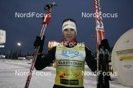 30.11.2007, Kuusamo, Finland (FIN): Winner Ronny Ackermann (GER) - FIS world cup nordic combined, individual gundersen, Kuusamo (FIN). www.nordicfocus.com. c Furtner/NordicFocus. Every downloaded picture is fee-liable.