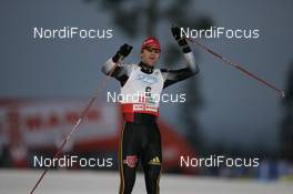 30.11.2007, Kuusamo, Finland (FIN): winner Ronny Ackermann (GER) - FIS world cup nordic combined, individual gundersen, Kuusamo (FIN). www.nordicfocus.com. c Furtner/NordicFocus. Every downloaded picture is fee-liable.