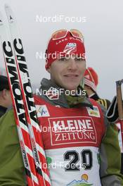 16.12.2007, Ramsau, Austria (AUT): Bill Demong (USA) - FIS world cup nordic combined, sprint, Ramsau (AUT). www.nordicfocus.com. c Furtner/NordicFocus. Every downloaded picture is fee-liable.