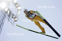 13.12.2007, Villach, Austria (AUT): Martin Hoellwarth (AUT)  FIS world cup ski jumping, individual HS98, Villach (AUT). www.nordicfocus.com. c Furtner/NordicFocus. Every downloaded picture is fee-liable.