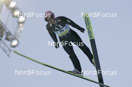 13.12.2007, Villach, Austria (AUT): Sebastian Colloredo (ITA) - FIS world cup ski jumping, individual HS98, Villach (AUT). www.nordicfocus.com. c Furtner/NordicFocus. Every downloaded picture is fee-liable.