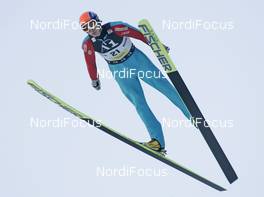 13.12.2007, Villach, Austria (AUT): David Lazzaroni (FRA) - FIS world cup ski jumping, individual HS98, Villach (AUT). www.nordicfocus.com. c Furtner/NordicFocus. Every downloaded picture is fee-liable.