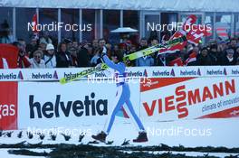 23.12.2007, Engelberg, Switzerland (SUI): Andreas Kuettel (SUI) - FIS world cup ski jumping, individual HS137, Engelberg (SUI). www.nordicfocus.com. c Manzoni/NordicFocus. Every downloaded picture is fee-liable.