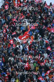 23.12.2007, Engelberg, Switzerland (SUI): fans in Engelberg - FIS world cup ski jumping, individual HS137, Engelberg (SUI). www.nordicfocus.com. c Manzoni/NordicFocus. Every downloaded picture is fee-liable.
