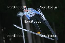 23.12.2007, Engelberg, Switzerland (SUI): Matti Hautamaeki (FIN) - FIS world cup ski jumping, individual HS137, Engelberg (SUI). www.nordicfocus.com. c Manzoni/NordicFocus. Every downloaded picture is fee-liable.