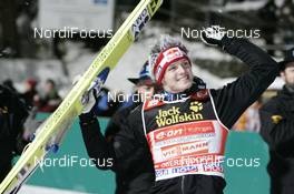 30.12.2007, Oberstdorf, Germany (GER): winner Thomas Morgenstern (AUT) - FIS world cup ski jumping, four hills tournament, individual HS137, Oberstdorf (GER). www.nordicfocus.com. c Furtner/NordicFocus. Every downloaded picture is fee-liable.