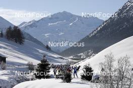 16.12.2007, Livigno, Italy (ITA): racers in a great  landscape - Worldloppet La Sgambeda, Livigno (ITA). www.nordicfocus.com. c Felgenhauer/NordicFocus. Every downloaded picture is fee-liable.