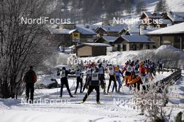 16.12.2007, Livigno, Italy (ITA): racers nearby the village - Worldloppet La Sgambeda, Livigno (ITA). www.nordicfocus.com. c Felgenhauer/NordicFocus. Every downloaded picture is fee-liable.