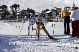 15.12.2007, Livigno, Italy (ITA): At the top of the steep uphill - Worldloppet La Sgambeda, Minisgambeda, Kids Race,  Livigno (ITA). www.nordicfocus.com. c Felgenhauer/NordicFocus. Every downloaded picture is fee-liable.