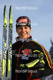 04.01.2008, Oberhof, Germany (GER): Magdalena Neuner (GER) - IBU World Cup biathlon, photoshooting - Oberhof (GER). www.nordicfocus.com. c Manzoni/NordicFocus. Every downloaded picture is fee-liable.