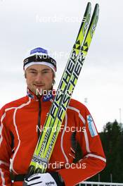 07.03.2008, Holmenkollen, Norway (NOR): Petter Northug (NOR) - FIS world cup cross-country, photoshooting, Holmenkollen (NOR). www.nordicfocus.com. c Manzoni/NordicFocus. Every downloaded picture is fee-liable.