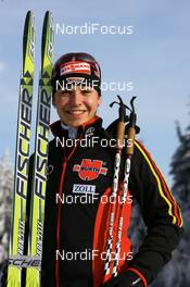 04.01.2008, Oberhof, Germany (GER): Magdalena Neuner (GER) - IBU World Cup biathlon, photoshooting - Oberhof (GER). www.nordicfocus.com. c Manzoni/NordicFocus. Every downloaded picture is fee-liable.